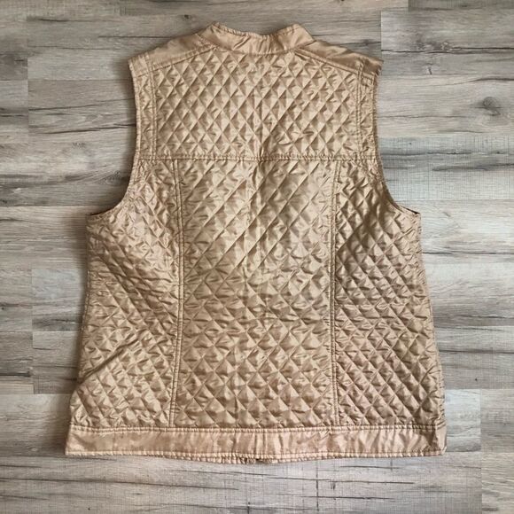 Laura Ashley Gold Vest Size 1x - Picture 4 of 4